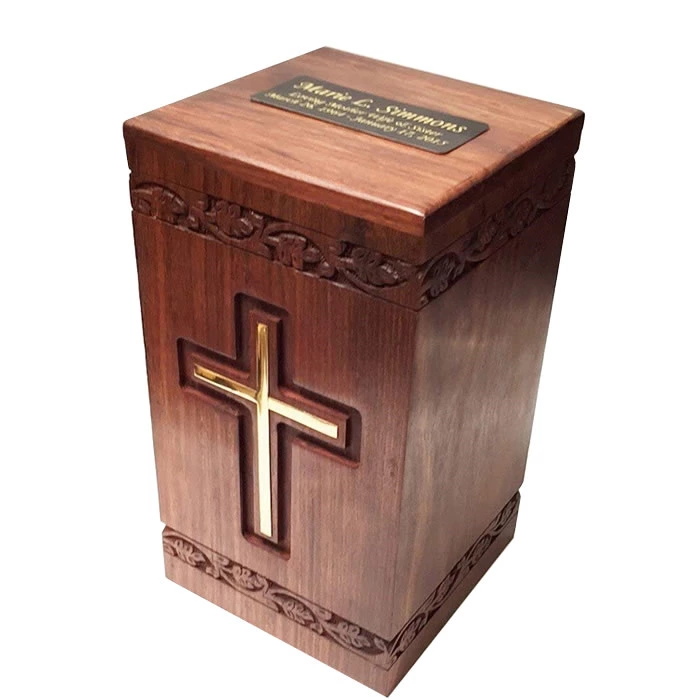 Rosewood  Cremation Urn for Babay, Children