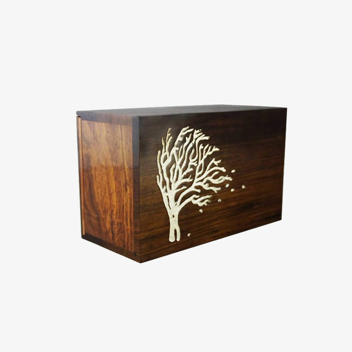 Medium Economy Wooden Urn Box