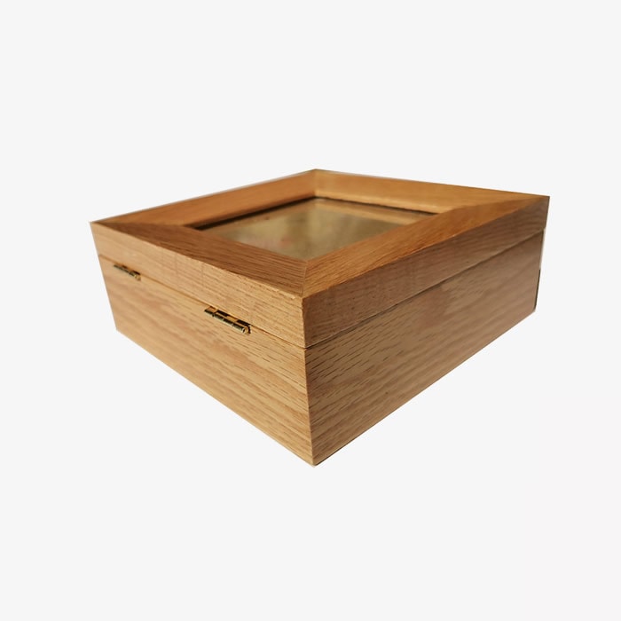 Oak Photo Design Pet Urn Wooden Cremation Boxes for Dogs