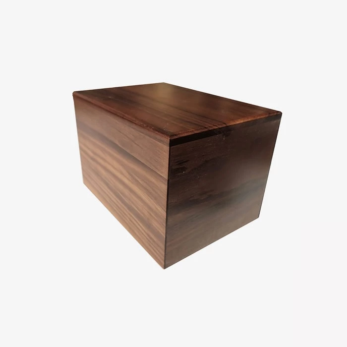 Walnut Pet Urn Wooden Cremation Boxes for Dogs