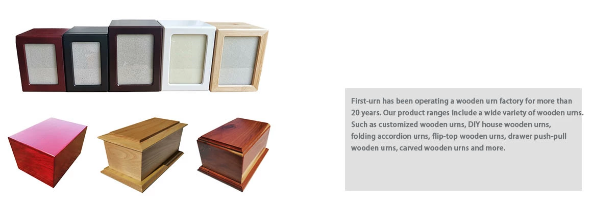 How to open a wooden urn box