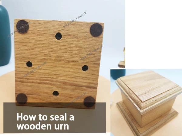 How to open a wooden urn box