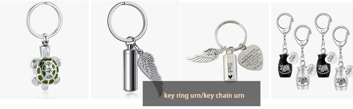 key ring urn key chain urn for your beloved pet