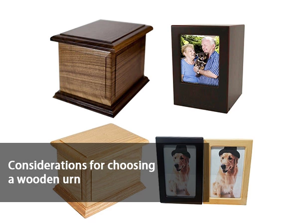 Considerations for Choosing a Wooden Urn