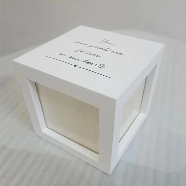 Personalised MDF Photo Cube Keepsake Cremation Urn