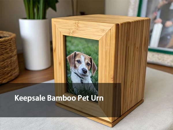 Keepsale Bamboo Pet Urn-First urn