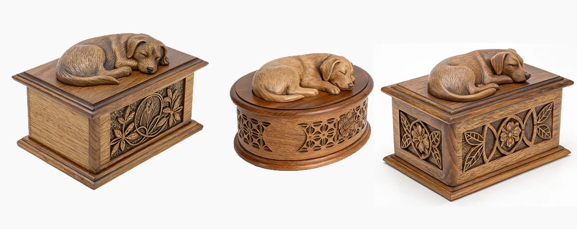 A Wooden Urn for Dogs with Market Value and Unique Creative Design