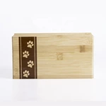 Eco-friendly Bamboo Pet Urn for Pet Ashes