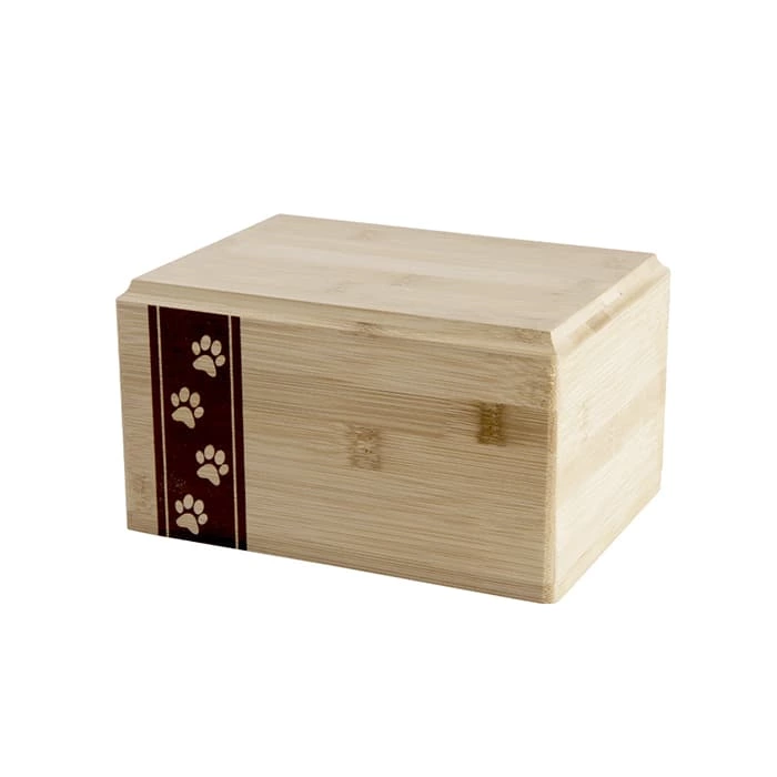 Eco-friendly Bamboo Pet Urn for Pet Ashes