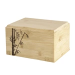 Eco-friendly Bamboo Pet Urn for Pet Ashes