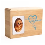 Bamboo Pet ashes urns for Dogs Cats