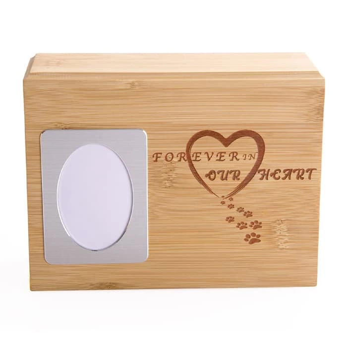 Bamboo Pet ashes urns for Dogs Cats