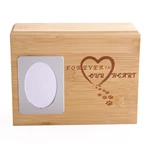 Bamboo Pet ashes urns for Dogs Cats