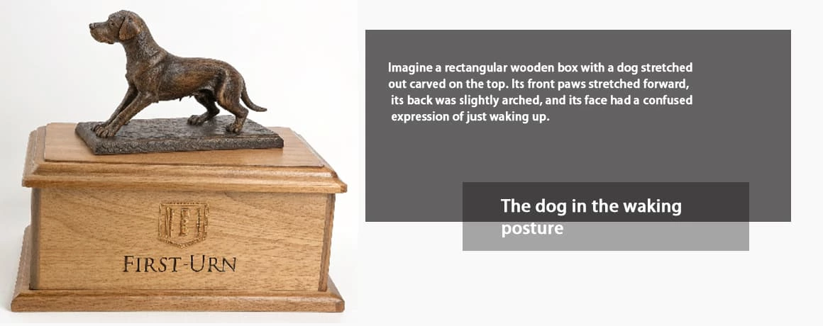 A Wooden Urn for Dogs with Market Value and Unique Creative Design