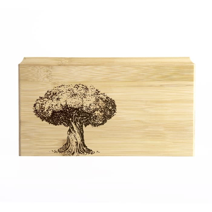 Bamboo Casket Pet Cremation Urn for Pet Dog Ashes