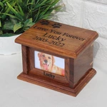 Keepsake Cremation Box for Ashes Dog, Memorial Pet Urns for Dogs