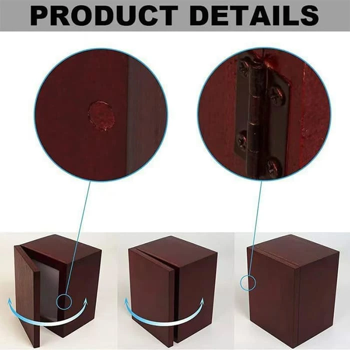 Funeral Cremation Urns for Ashes, Photo Frame Urn for Miniature Pets Ases