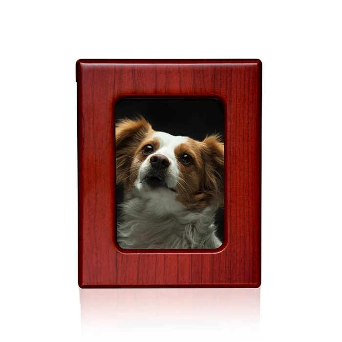 Imitation Wooden Pet Urn for Dog Cat Ashes