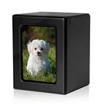 Imitation Wooden Pet Urn for Dog Cat Ashes