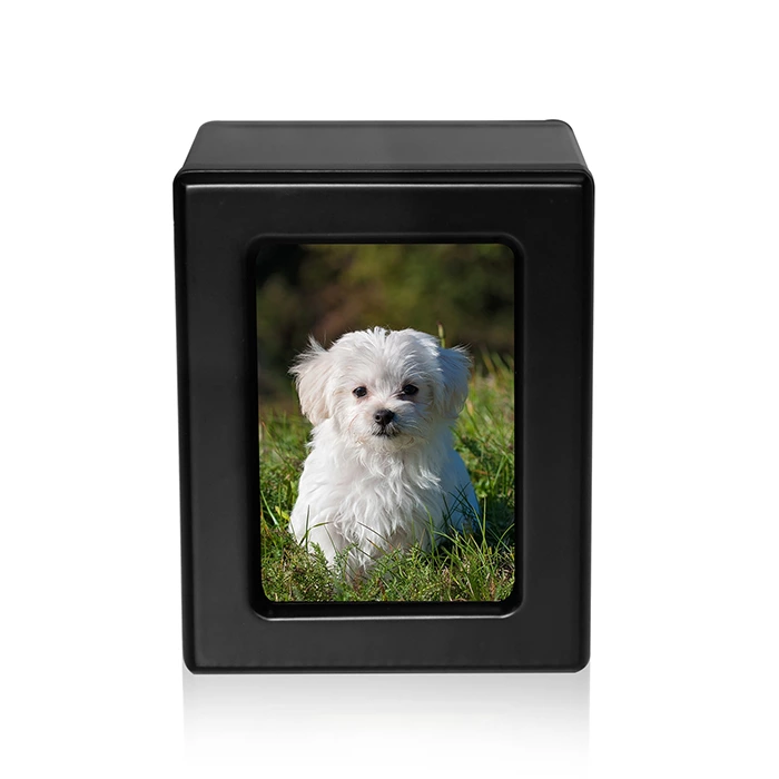 Imitation Wooden Pet Urn for Dog Cat Ashes
