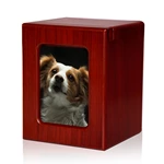 Imitation Wooden Pet Urn for Dog Cat Ashes