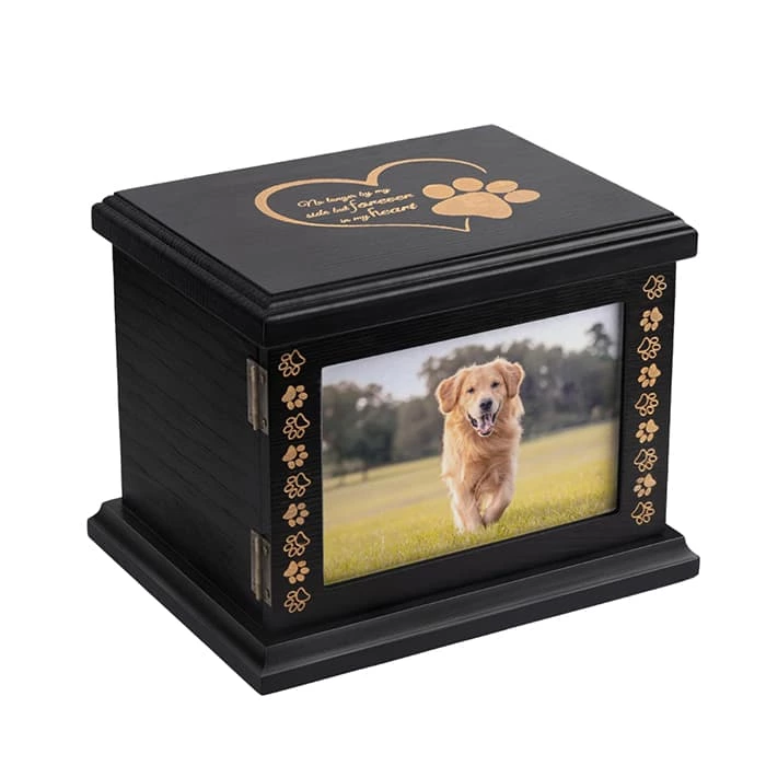 Keepsake Cremation Urn, Wooden Pet Urn for dog-cat Ashes
