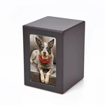 Solid Wood Frame Pet Urns for Dog or cat, and Other Small Animals
