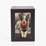 Solid Wood Frame Pet Urns for Dog or cat, and Other Small Animals