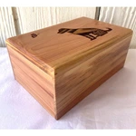 Engraved and Personalization Unique Wooden Dog Urns for Ashes