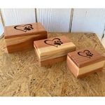 Engraved and Personalization Unique Wooden Dog Urns for Ashes