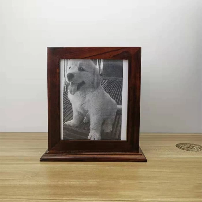 Memorial Wooden dog Urns for Ashes Animals Kitty Cat, Dog