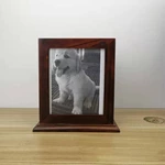 Memorial Wooden dog Urns for Ashes Animals Kitty Cat, Dog