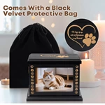 Keepsake Cremation Urn, Wooden Pet Urn for dog-cat Ashes