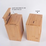 Realistic Frame Design Bamboo Pet Cremation Ashes