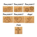 Keepsake Cremation Urn with Bamboo