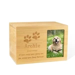 Keepsake Cremation Urn with Bamboo