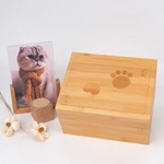 Keepsake Bamboo Urn for Pets Ashes