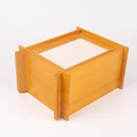 Freestanding Double-legged Design  Funeral Photo Frame Woden Pet Urn