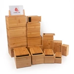 Bamboo Keepsake Pet Casket for pet or Human Ashes