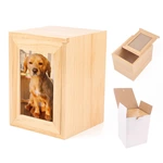 Poto Frame Design Wooden Cremation Urn for Pets