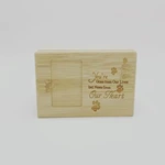 Bamboo type Pet Keepsake Casket