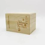Bamboo type Pet Keepsake Casket