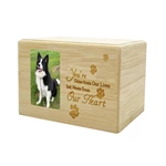 Bamboo type Pet Keepsake Casket
