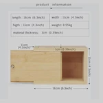 Bamboo type Pet Keepsake Casket