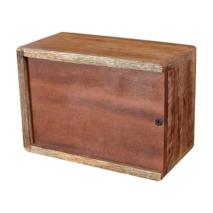Mango Wooden Cremation Urns for Dogs Design