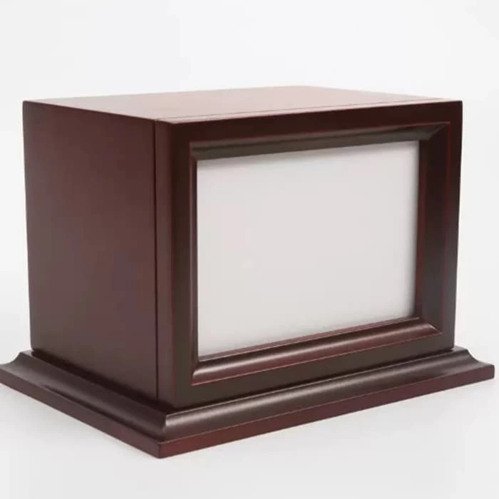 Medium Mahogany Cremation Urns, Keepsake cremation Urn