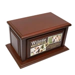 Your Companion Solid Wooden Urn for Dog Ashes