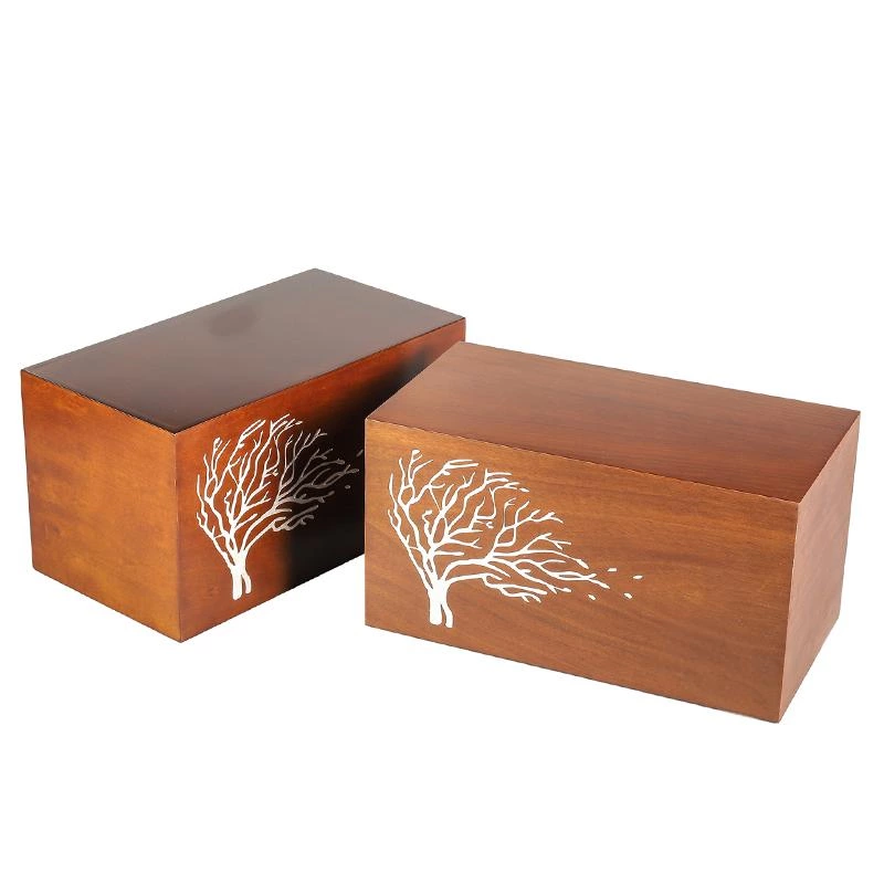 Memorial Wooden Urn Design Tree of Life