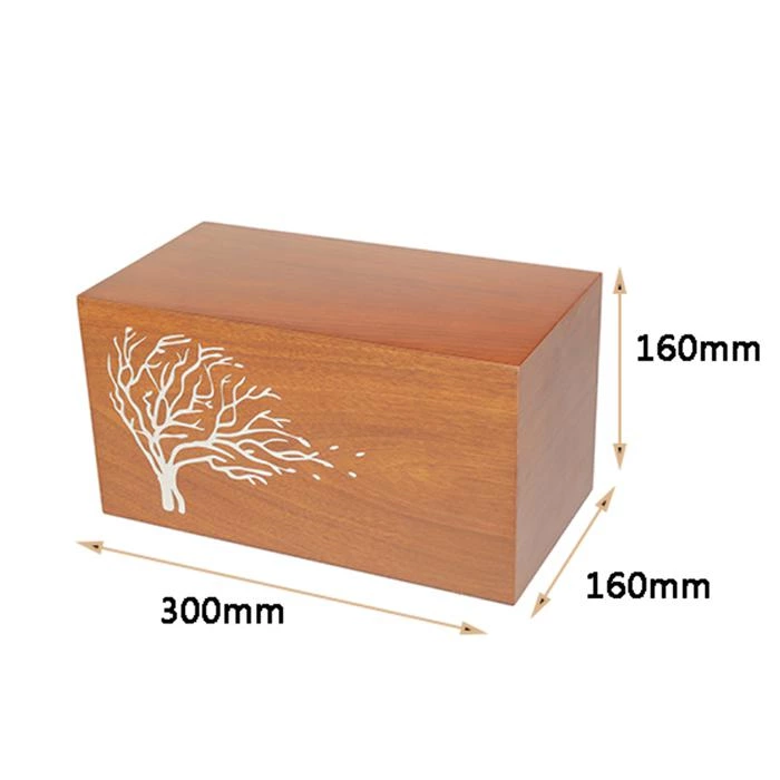 Memorial Wooden Urn Design Tree of Life