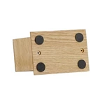 Solid Wooden Cremation Urn Inlay Handmade Pattern